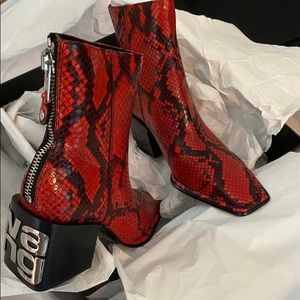 COPY - Alexanderwang Logo Boots